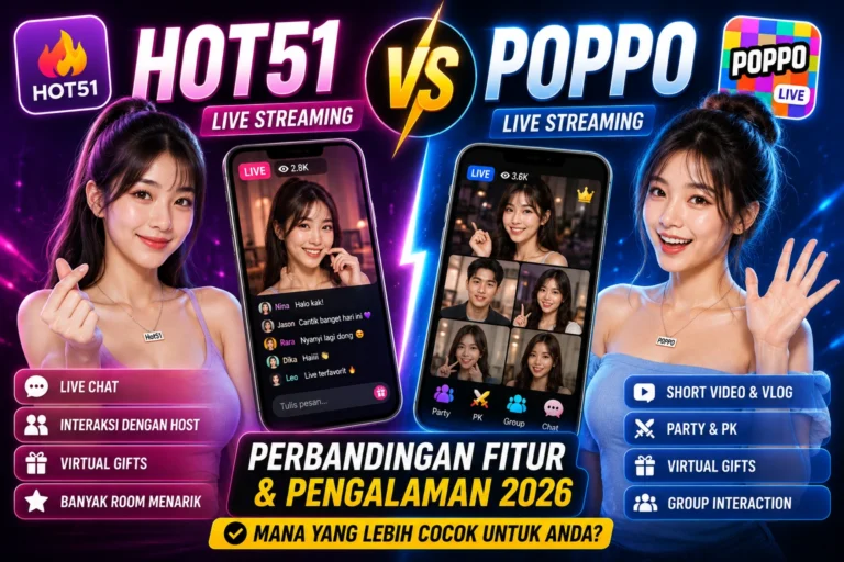 Hot51 vs Poppo Live